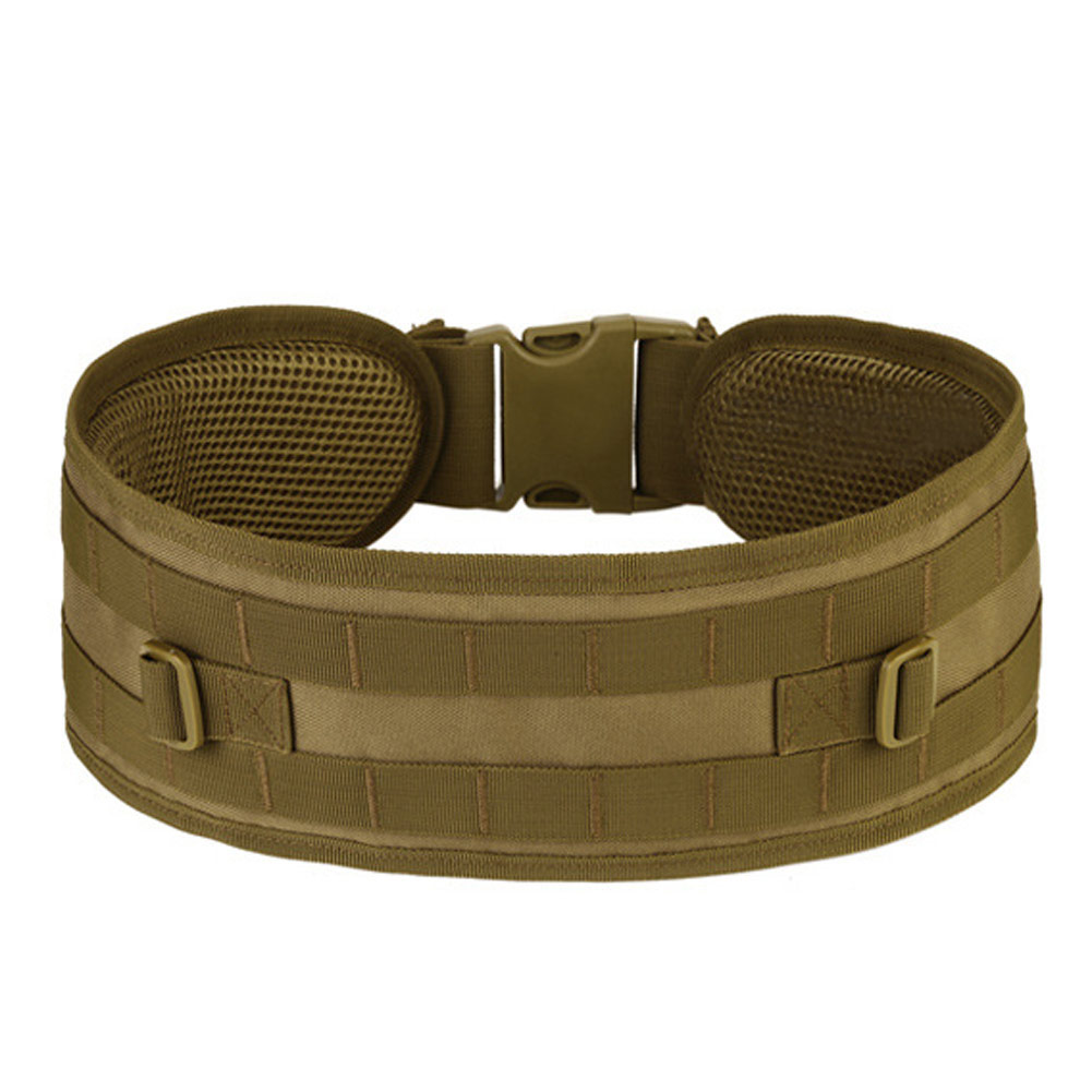 Tactical Military Hunting Airsoft Molle Combat Waist Padded Belt Combat ...
