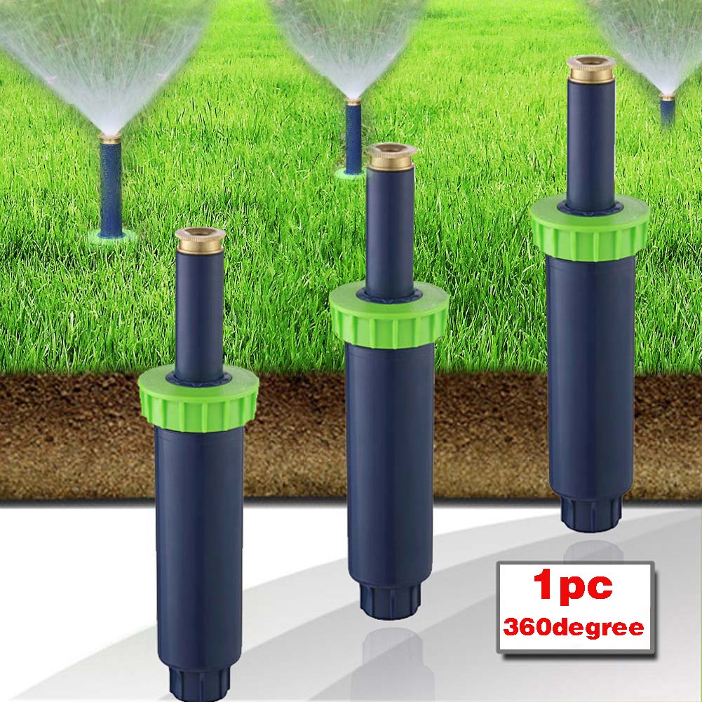 1-2Pcs 5-Head Garden Lawn Water Spray Misting Nozzle Sprinkler Irrigation System