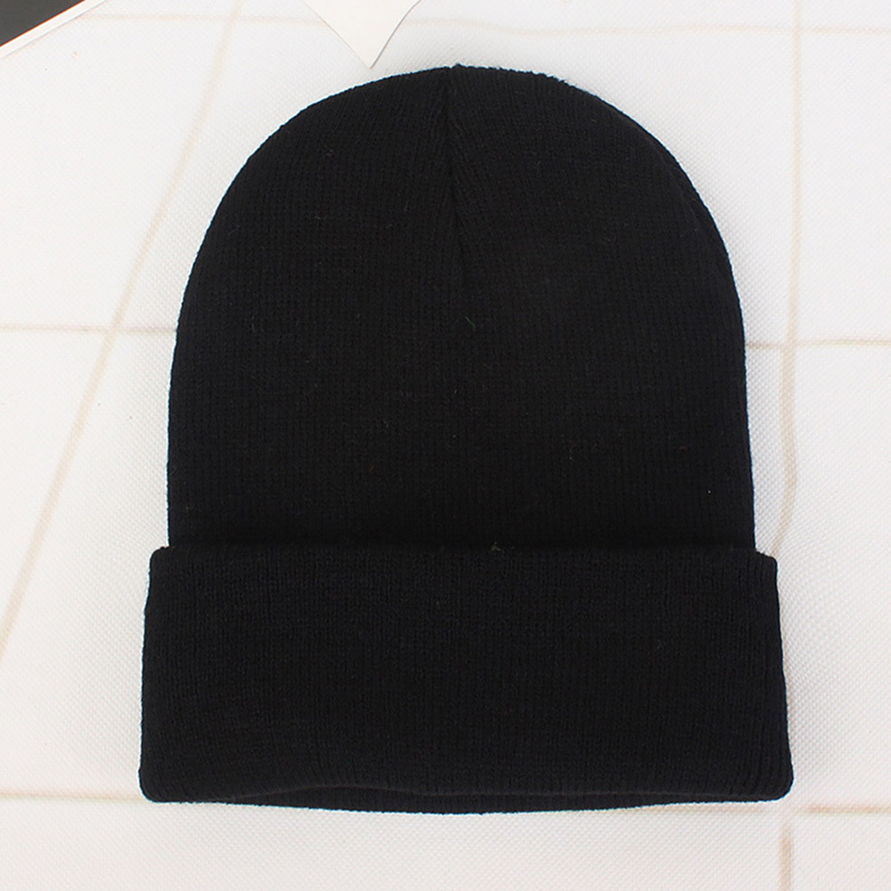 Details about   #X Slouchy Cuffed Beanie Hat Winter Knitted Soft Warm Ski Baseball Cap Unisex 