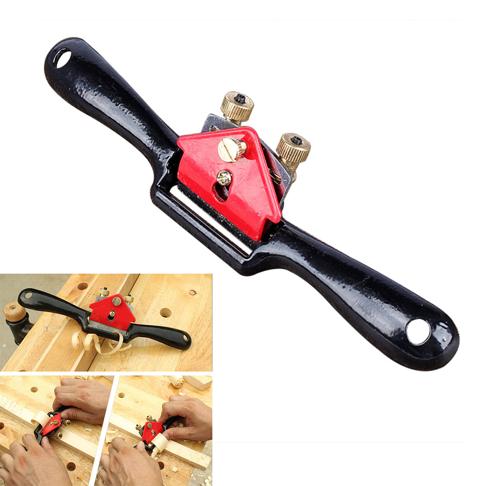 Details about   10" Adjustable SpokeShave with Flat Base Metal Blade Wood Working Hand Tool 